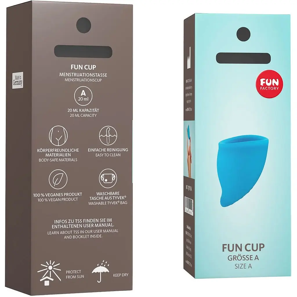 Менструальна чаша Fun Factory Fun Cup Size A - фото 5