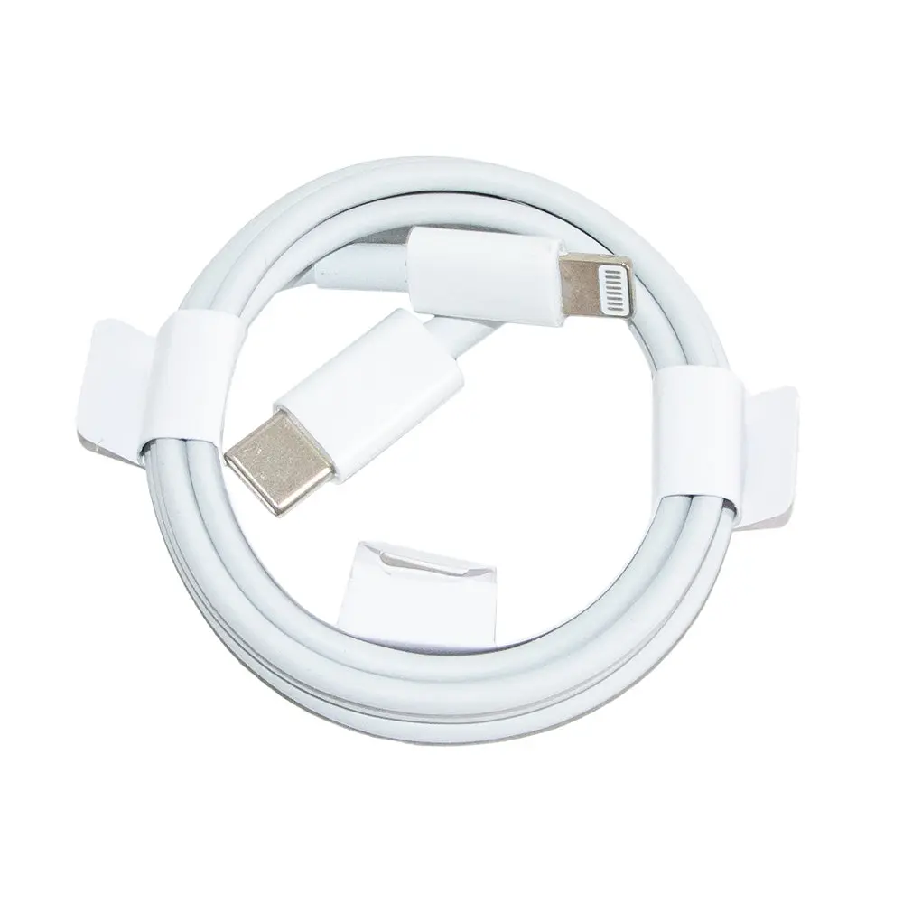 Кабель USB Type-C Lightning 1 м Білий, шнур для заряджання iPhone, провід Type C Lightning - фото 4