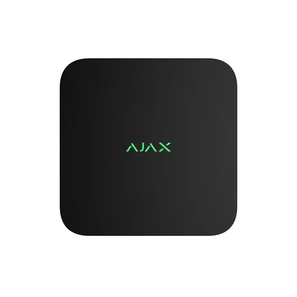 IP-відеореєстратор 16-канальний 8Mp Ajax NVR DC (16ch) Black (26-00570) - фото 4