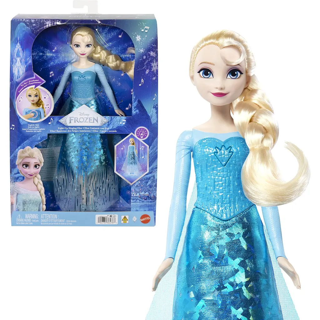 Лялька-співаюча Disney Ельза “Сяйво крижаної сили” за мотивами м/ф “Крижане серце” (JLJ07)