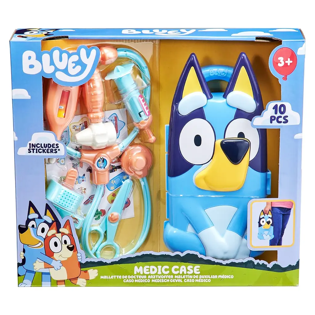 Ігровий набір Bluey Кейс лікаря Блуї (1500015)