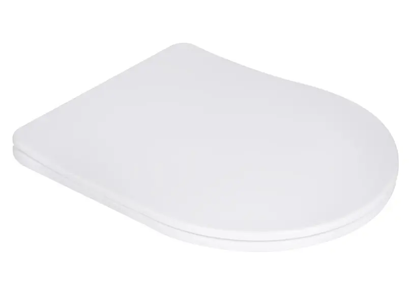 Сидіння для унітазу Qtap з мікроліфтом Slim Duroplast, Quick Release QTSC179W48675