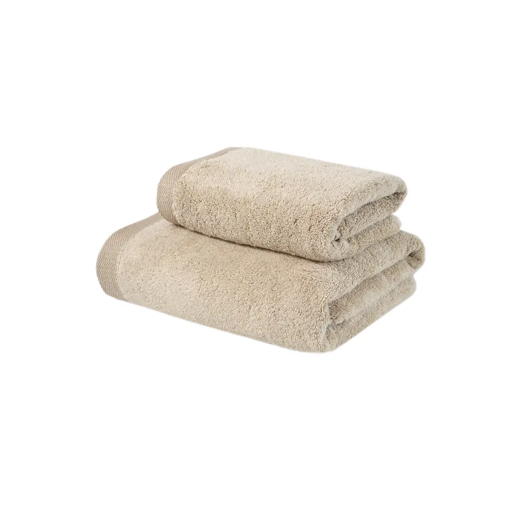 Рушник Lotus Home Готель Premium - Microcotton Kahve 50x90 550 г/м² - фото 7