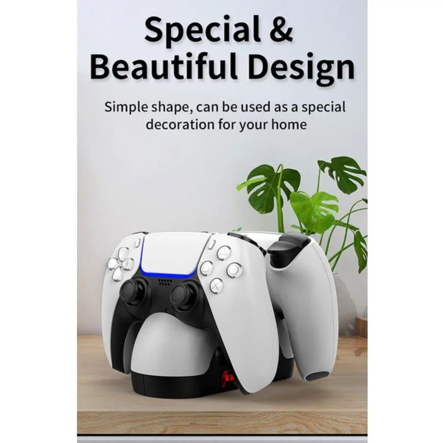 Заряджання для джойстиків PS5 DualSense — зарядна станція IpegaAL5008 - фото 10