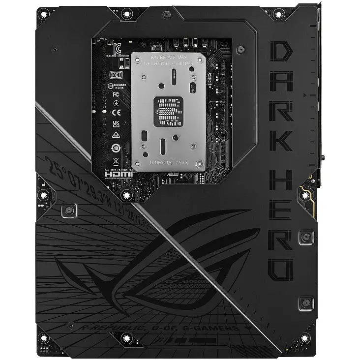 ASUS Материнська плата ROG CROSSHAIR X870E DARK HERO sAM5 X870E 4xDDR5 M.2 HDMI USB Type-C Wi-Fi BT ATX - фото 8