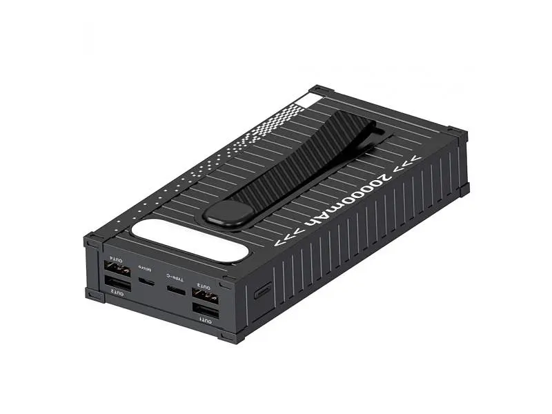 Зовнішній акумулятор (Power Bank) Aspiring Hit 20 20000mAh Black (PPHT.H02) - фото 3