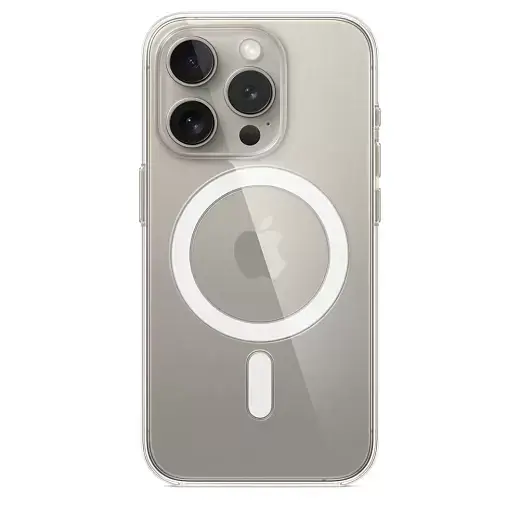 Прозорий чохол CasePro Clear Case with MagSafe для iPhone 15 Pro Max - фото 2