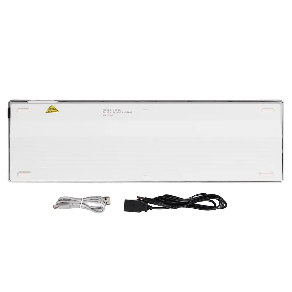 Клавіатура A4Tech Fstyler FBX50C Wireless White (FBX50C (White)) - фото 7