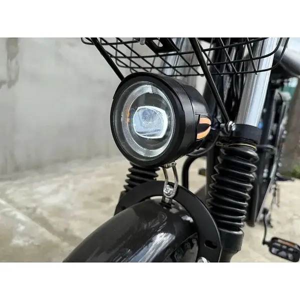 Електровелосипед Minako Monster Pro 18" 1000W 60V 26Ah гідравлічні гальма + вантажний багажник у комплекті - фото 8