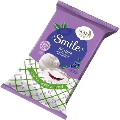Зефир Жако Smile с черничной начинкой 300 г  - фото 2