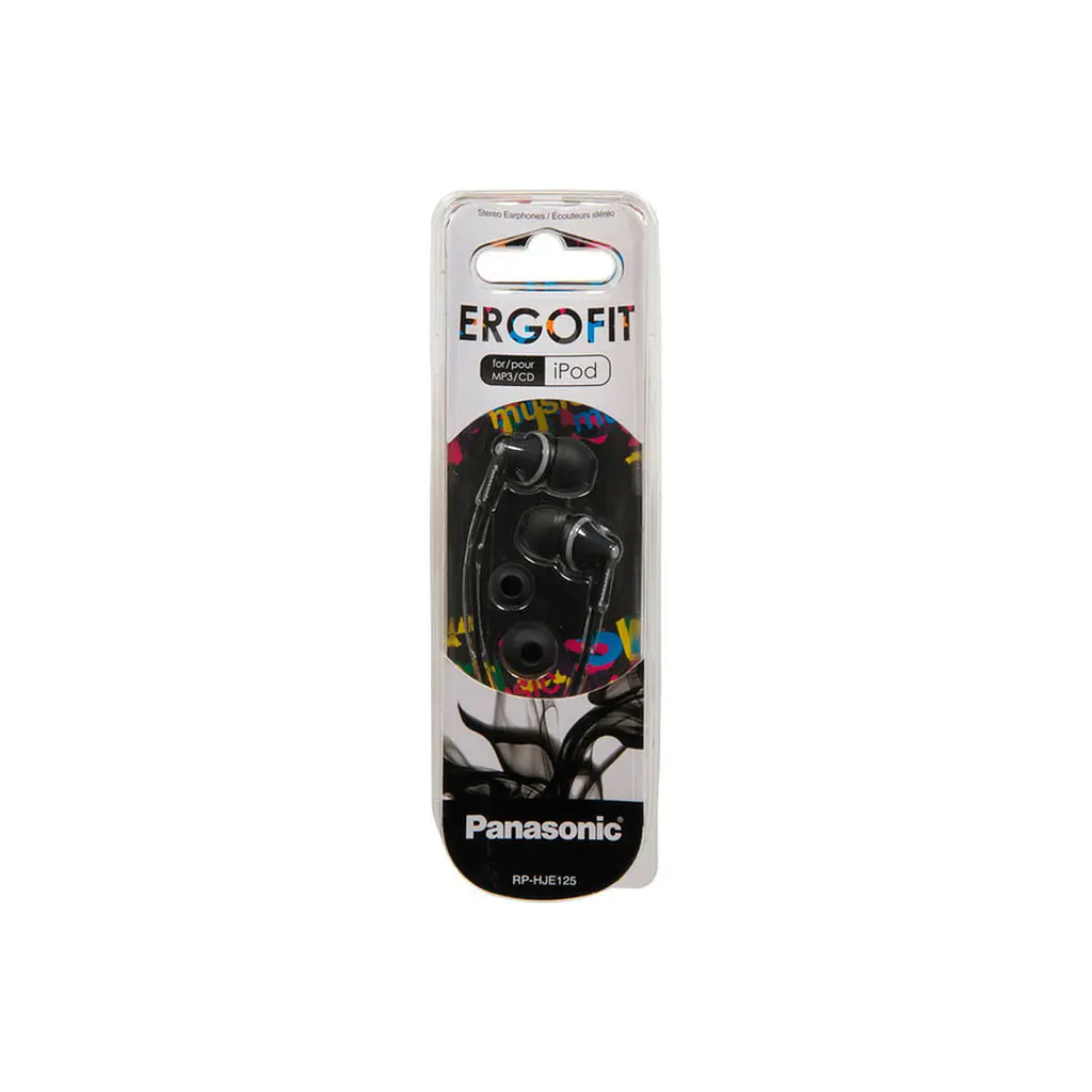 Навушники Panasonic RP-HJE125E-K - фото 2