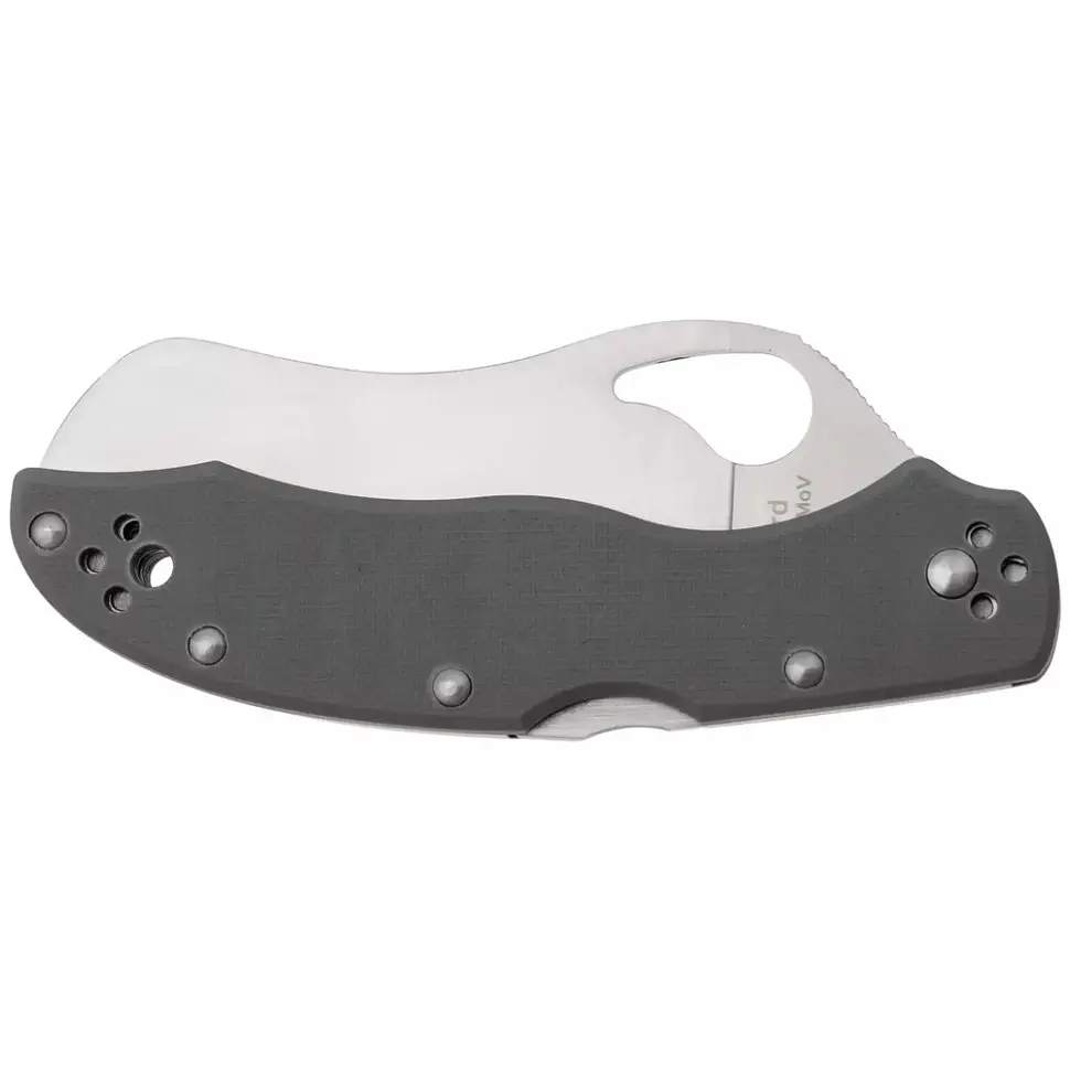 Ніж Spyderco Gooney, 9Cr14MoV, G-10 сірий - фото 3