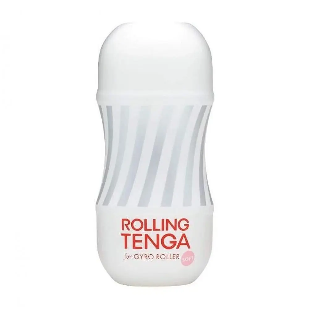 Мастурбатор Tenga Rolling Gyro Roller Cup Gentle, 15.5х7.1 см (білий)