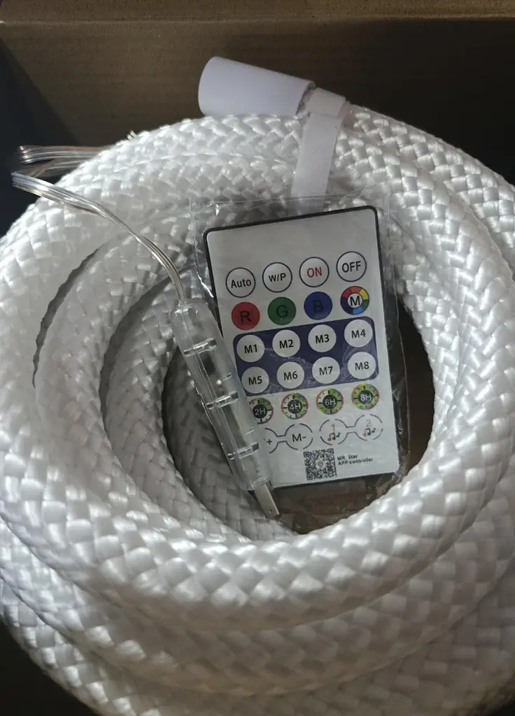 Неонова стрічка RGB 5м IP67 з USB та Bluetooth керуванням від смартфона - фото 3