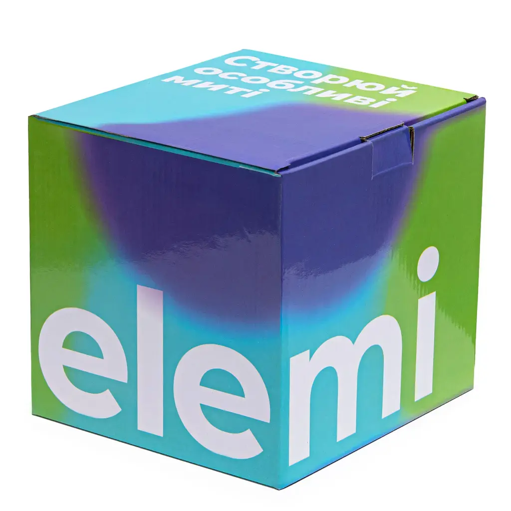 Набор чашек Мамин посуд ELEMI Fish & Chill4*390 мл с подставкой желтый (УТ-00094453) - фото 13