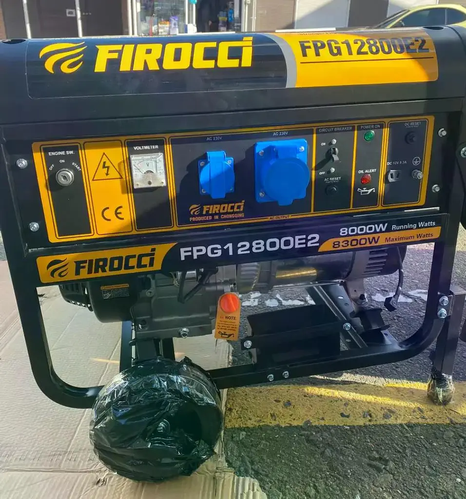 Генератор бензиновий Firocci FPG12800E2 8.3 кВт 1-фазний + AVR + електростартер - фото 4