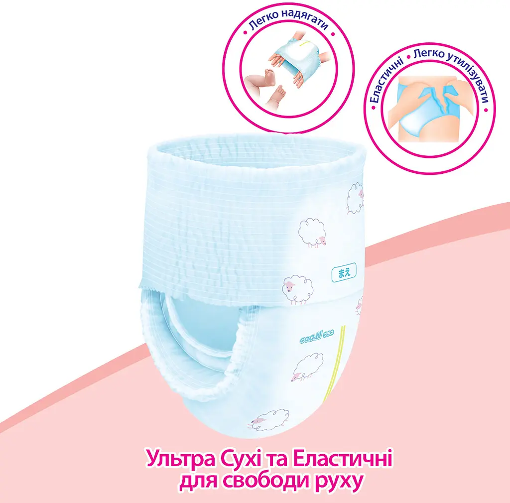 Подгузники-трусики Goo.N Premium Soft ХXL (13-25 кг) 56 шт. - фото 8