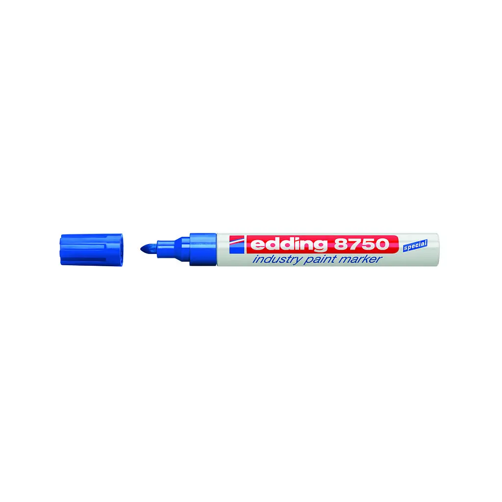 Маркер Edding Спеціальний промисловий лак-маркер Industry Paint 8750 2-4 мм Синій (e-8750/03)