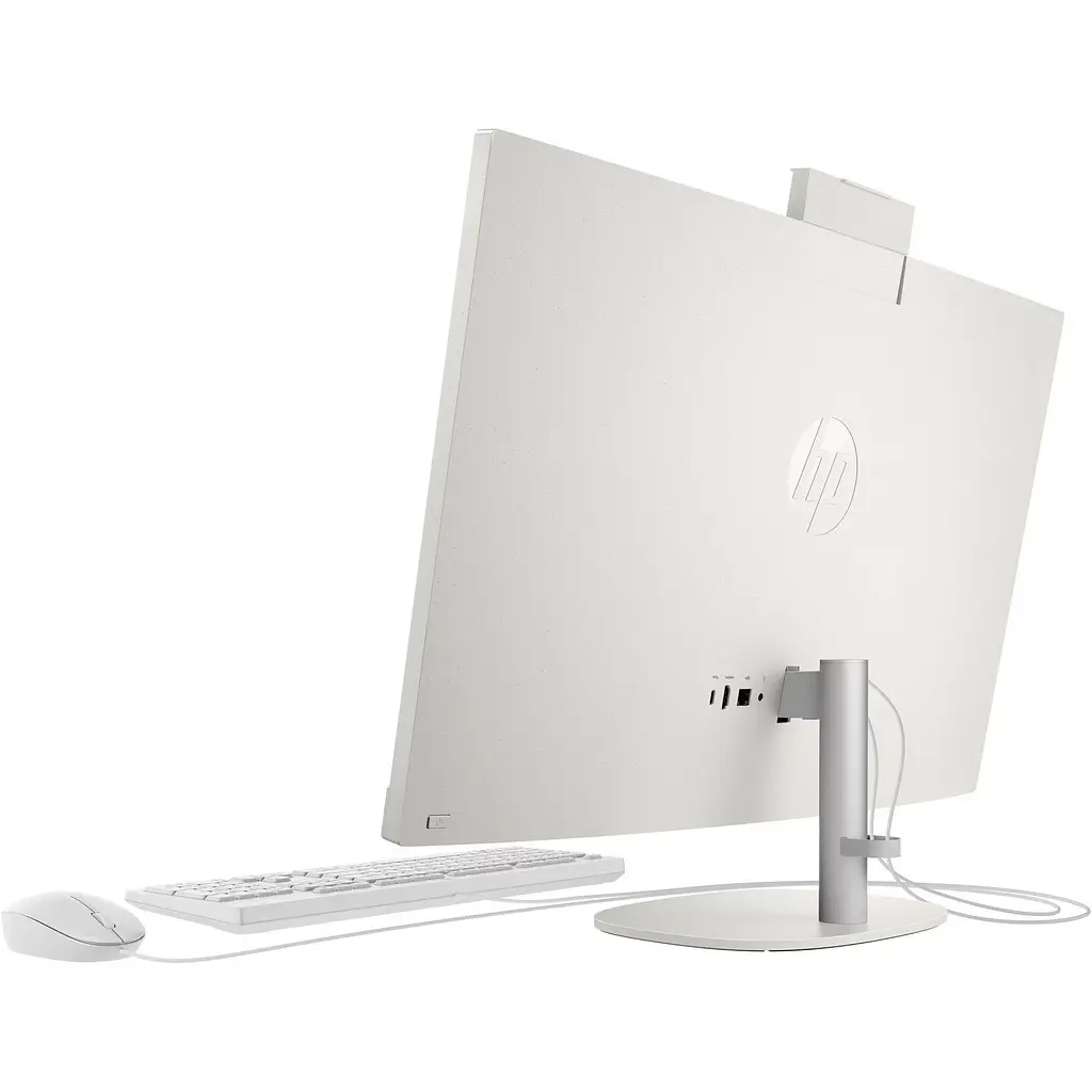 HP Комп'ютер персональний моноблок HP All-in-One 27" FHD IPS AG, Intel U7-155U, 16GB, F1TB, UMA, WiFi, кл+м, DOS, білий - фото 5