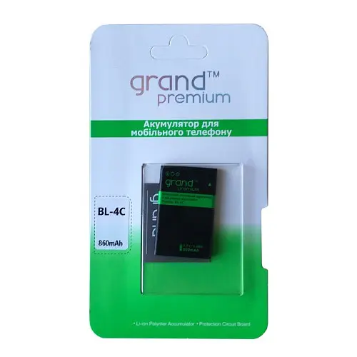 Акумулятор GRAND Premium for Nokia BL-4C
