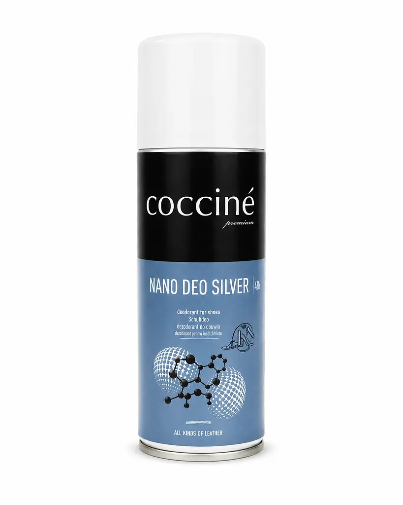 Дезодорант для взуття з іонами срібла Coccine NANO DEO SILVER 400 мл
