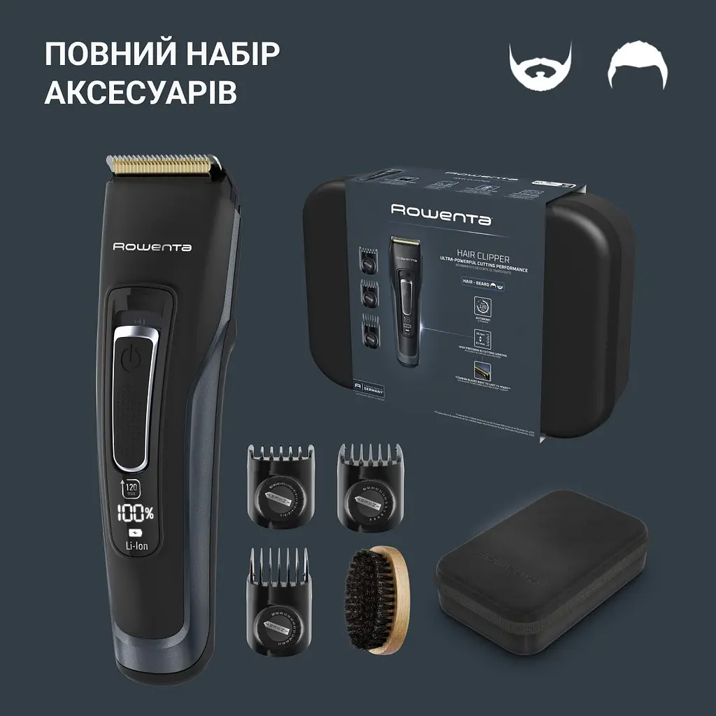 Машинка для стрижки Rowenta Advancer TN5244E0 [167003] - фото 11