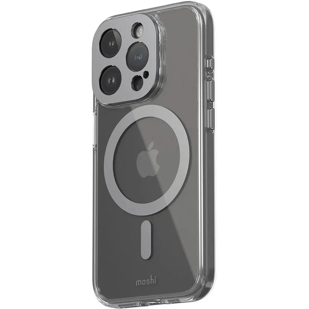 Чохол-накладка Moshi iGlaze Slim Hardshell Case Meteorite Gray для iPhone 15 Pro (99MO231007) - фото 2