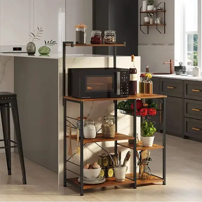 Кухонный стеллаж Leobert Supretto с местом для микроволновки в стиле Loft - фото 2