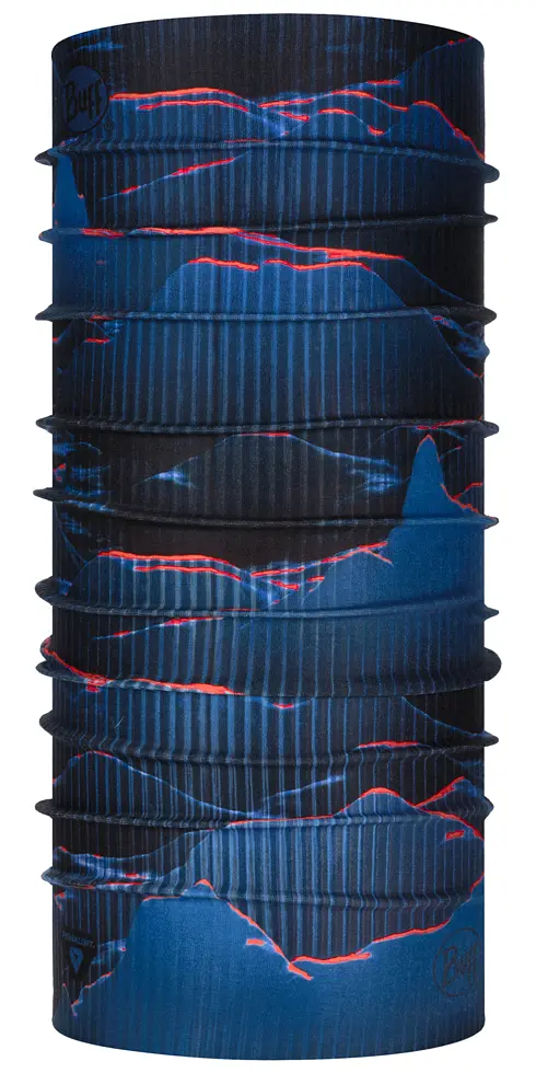 Бафф Buff THERMONET S-wave blue Темно-синий - фото 5