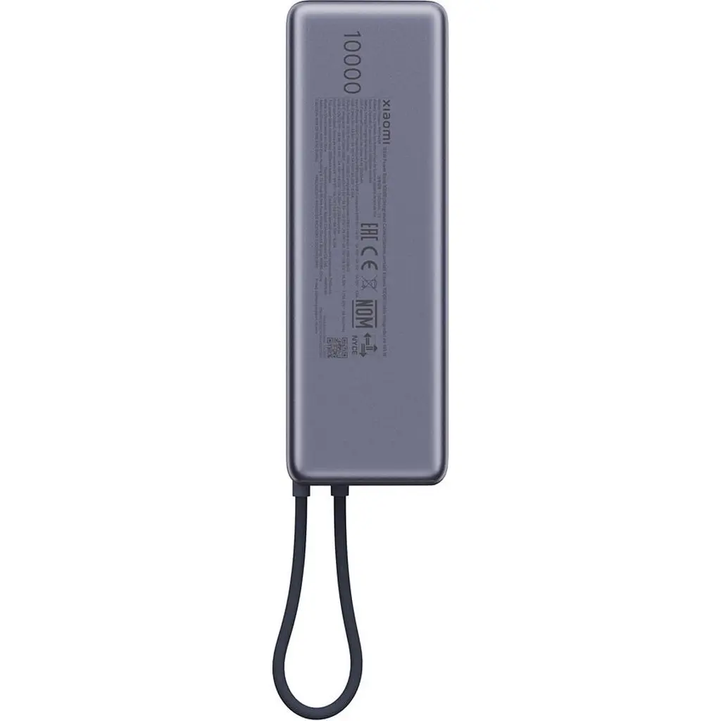 Зовнішній акумулятор Xiaomi 10000mAh 165W Gray [BHR9361GL] [130235] - фото 5