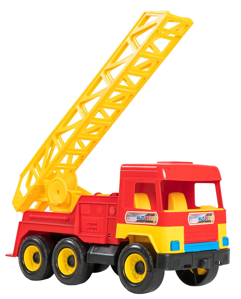 Машинка Tigres Middle Truck Пожежна 45 см червона (39225) - фото 2