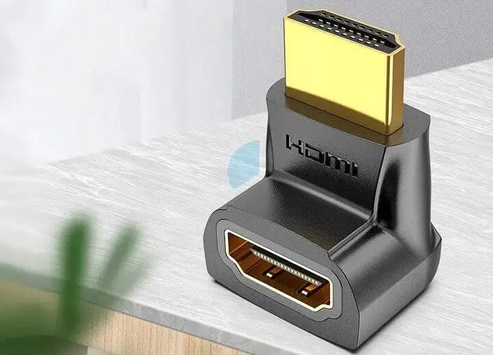 Перехідник Vention HDMI Male to HDMI Female 270° Black (AINB0-2) 2 штуки - фото 2