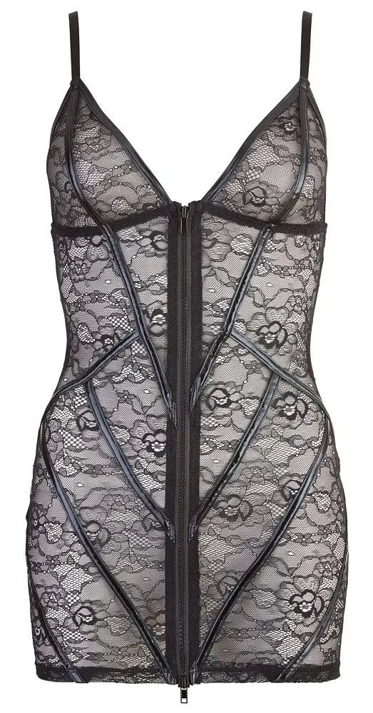 Міні-сукня Cottelli Lingerie Lace, M (чорний) - фото 4