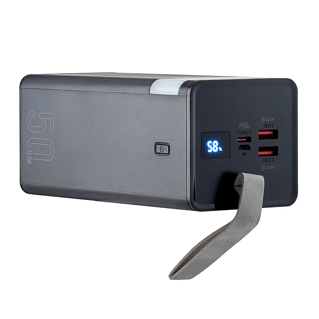 Power Bank Hoco J86A Powermaster 22.5W fully compatible power bank 50000mAh Black - фото 3