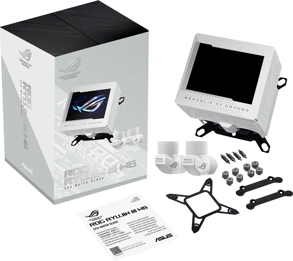 СВО ASUS ROG RYUJIN III WB LCD CPU-Wasserblock (90RC00V0-M0UAY0) - фото 5