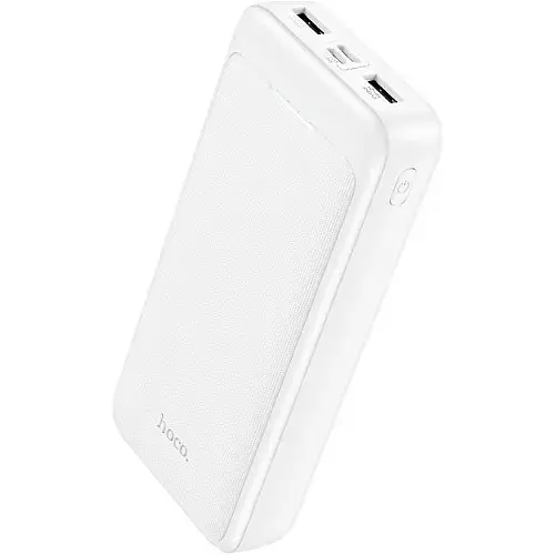 Портативна батарея Power Bank Hoco J111A Smart Charge 20000 mAh White - фото 2