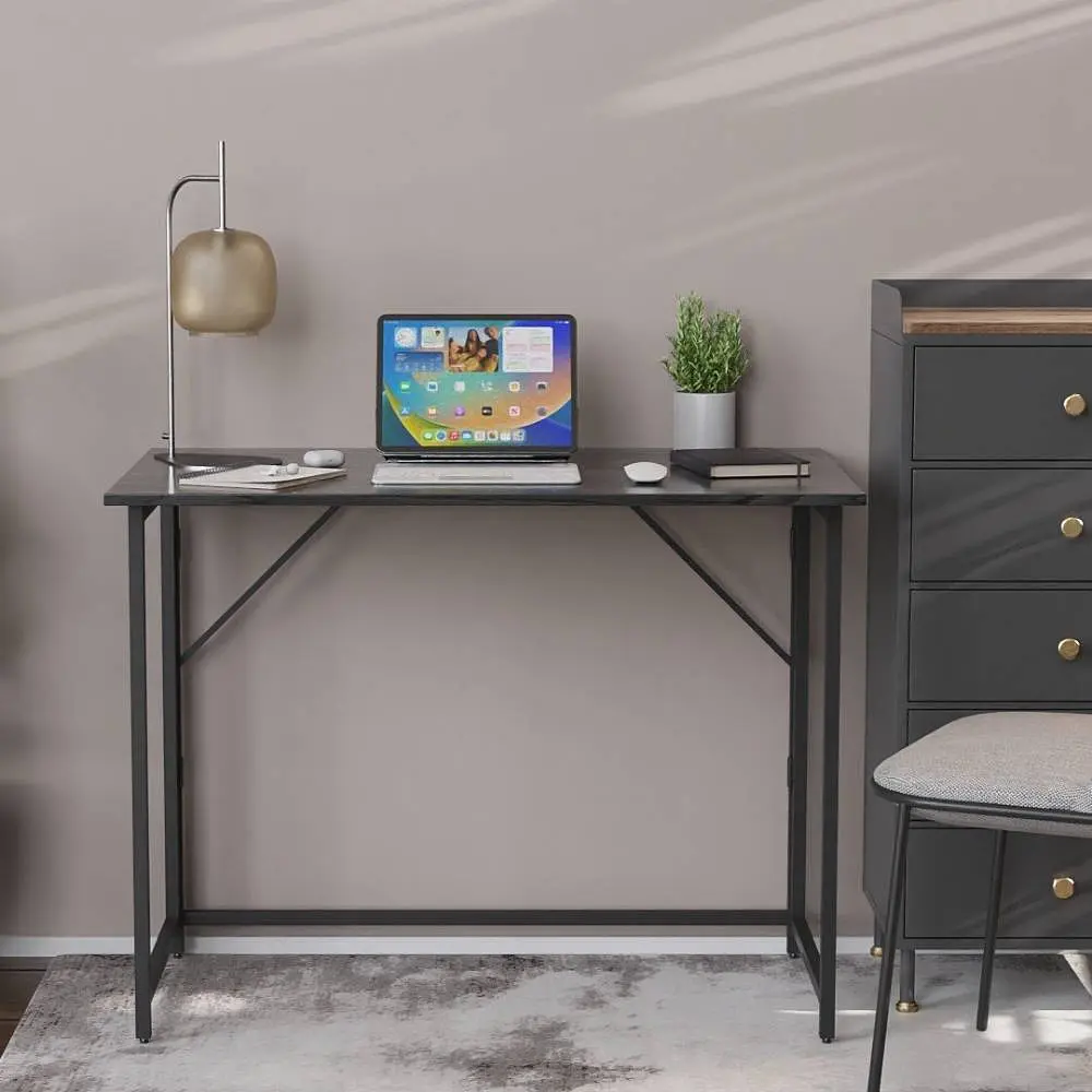 Раскладной стол Морис Ferrum-decor 750x1000x600 Черный металл ДСП Сосна Кембра 16 мм (FRD-104671) - фото 7