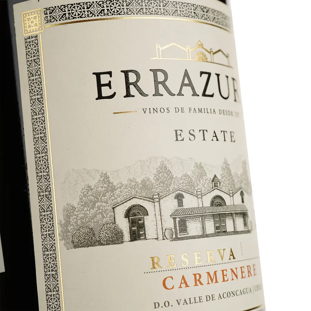 Вино Errazuriz Estate Carmenere, красное, сухое, 13,5%, 0,75 л - фото 3