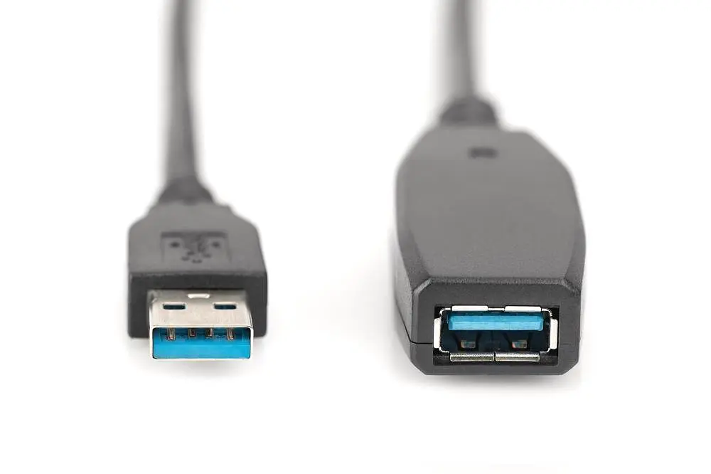 Кабель Assmann активный USB3 15 M DA-73106 Black - фото 2