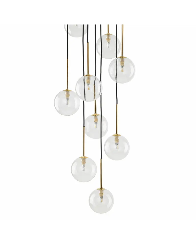 Подвесной светильник TK Lighting 5944 Nilos G9 10x6W IP20 Bk - фото 4