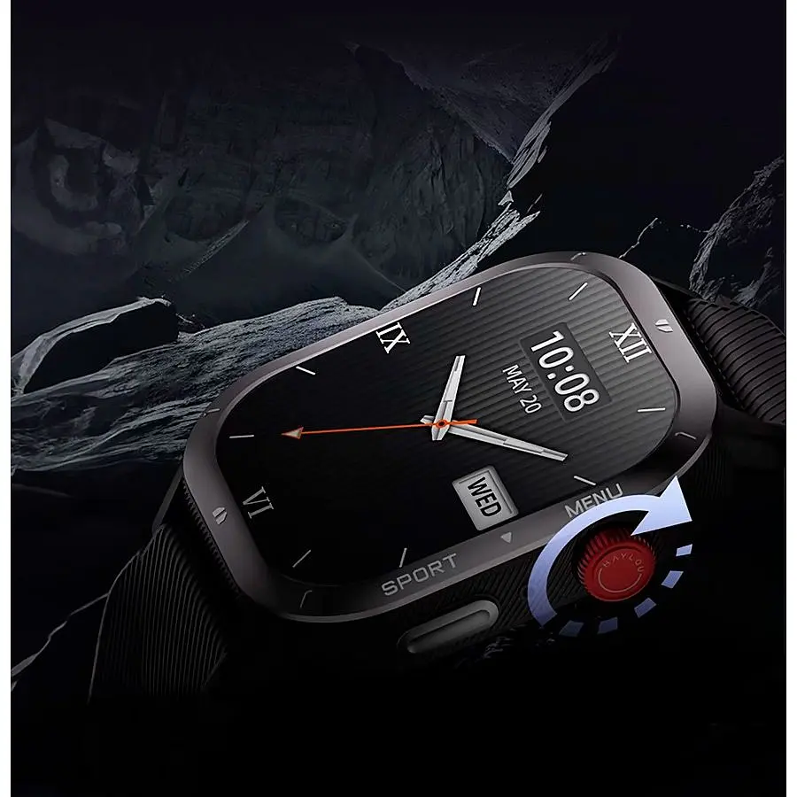 Смарт-годинник Haylou Iron Neo LS28 Black [139805] - фото 3