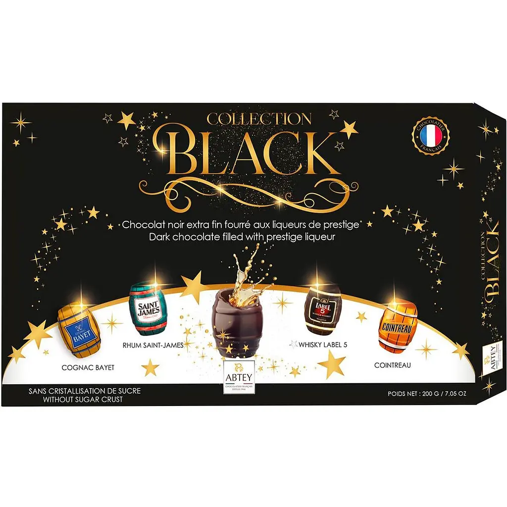 Цукерки Abtey Collection Black 200 г