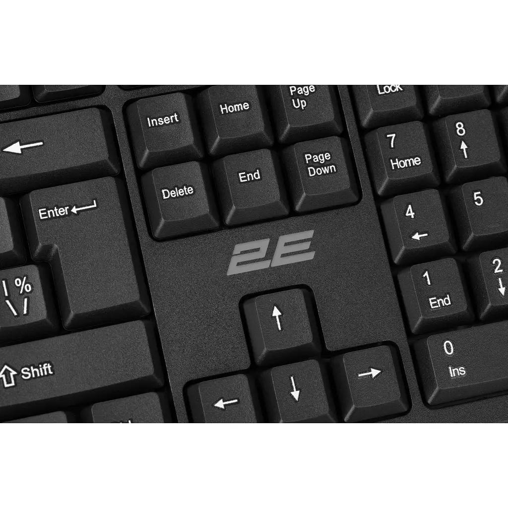 Комплект 2E MK401 USB UA Black (2E-MK401UB_UA) - фото 7