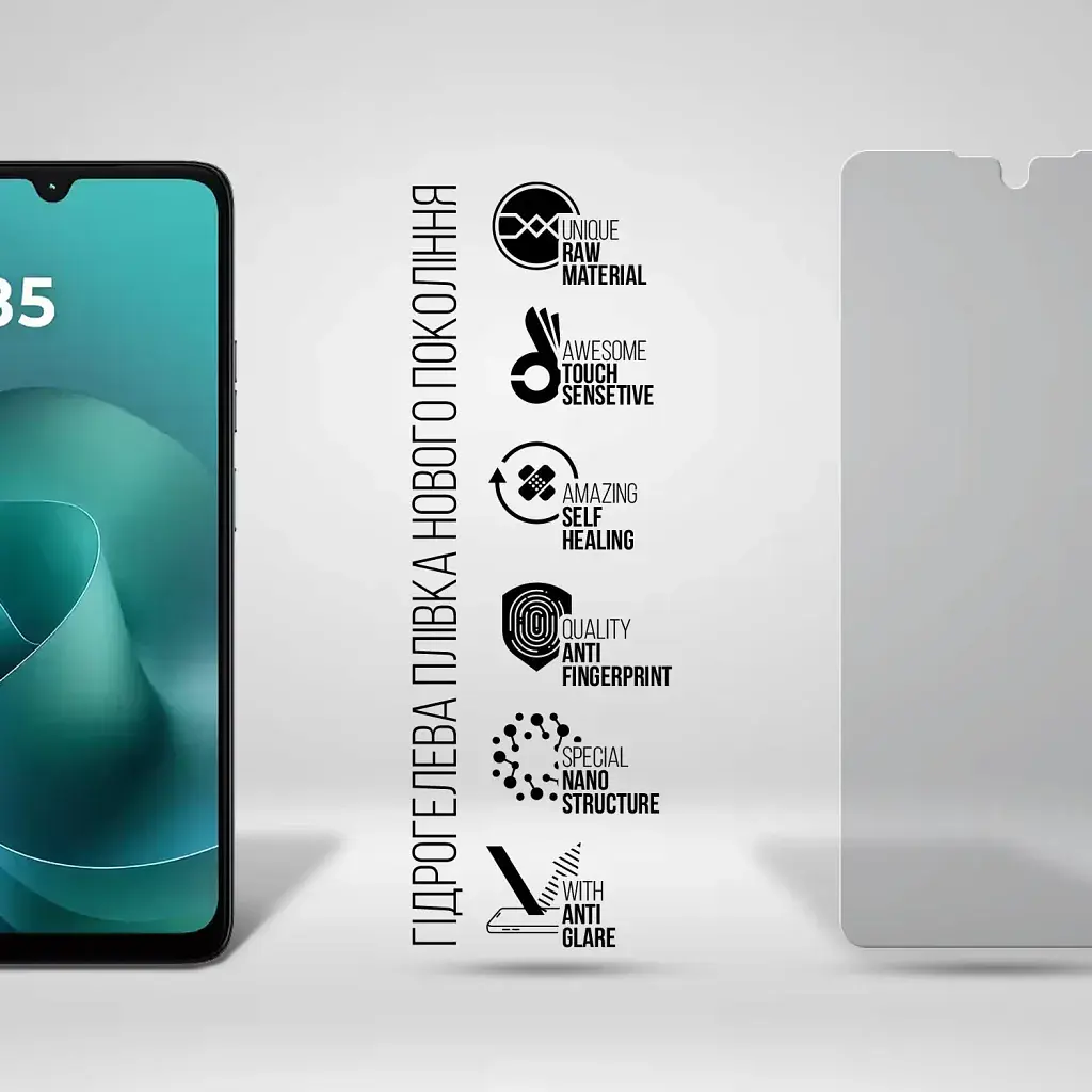 Плівка захисна Armorstandart hydrogel Matte Motorola G06 4G (ARM89053) - фото 2
