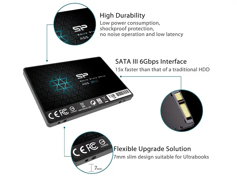 SSD-накопичувач Silicon Power Ace A55 512 GB (SP512GBSS3A55S25) - фото 6