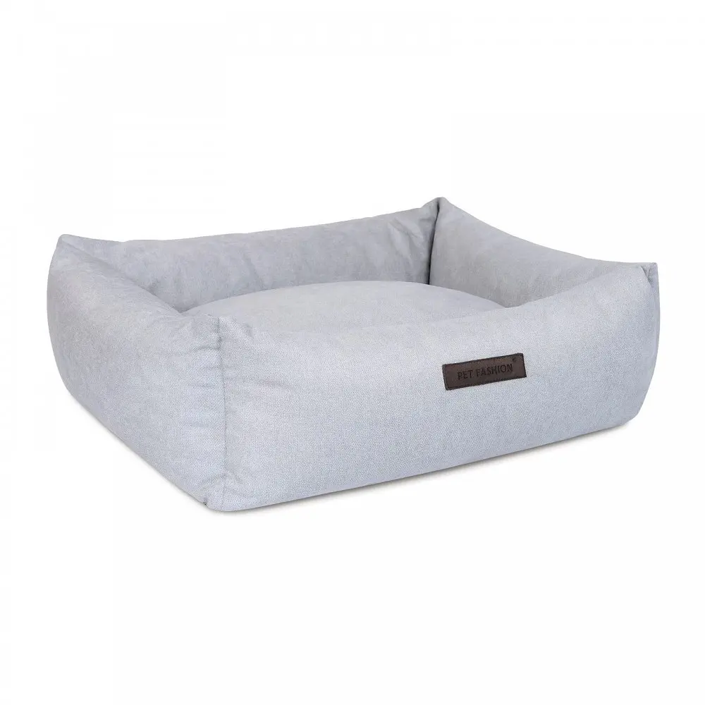 Лежак Pet Fashion Bond №2 для собак сірий 78х60х20 см