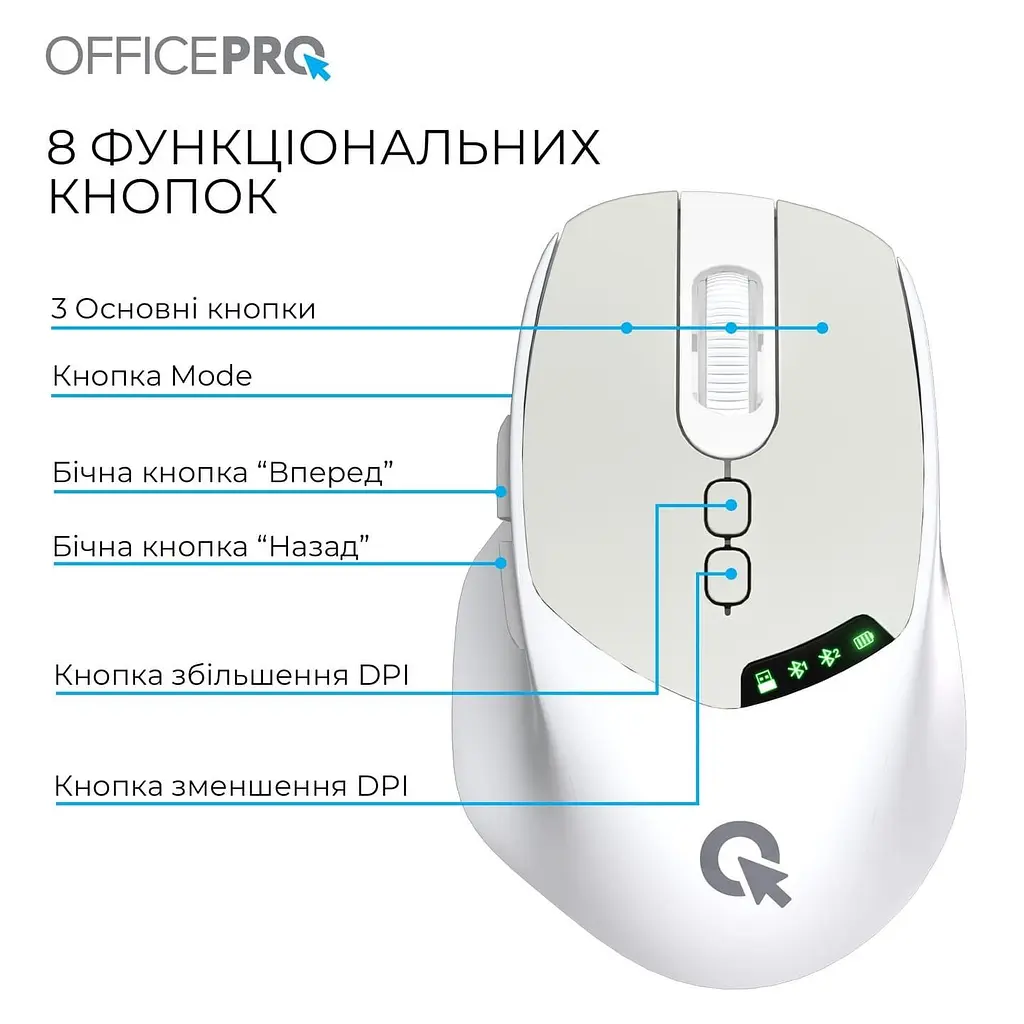 Мышь OfficePro M520W (M520W) - фото 10