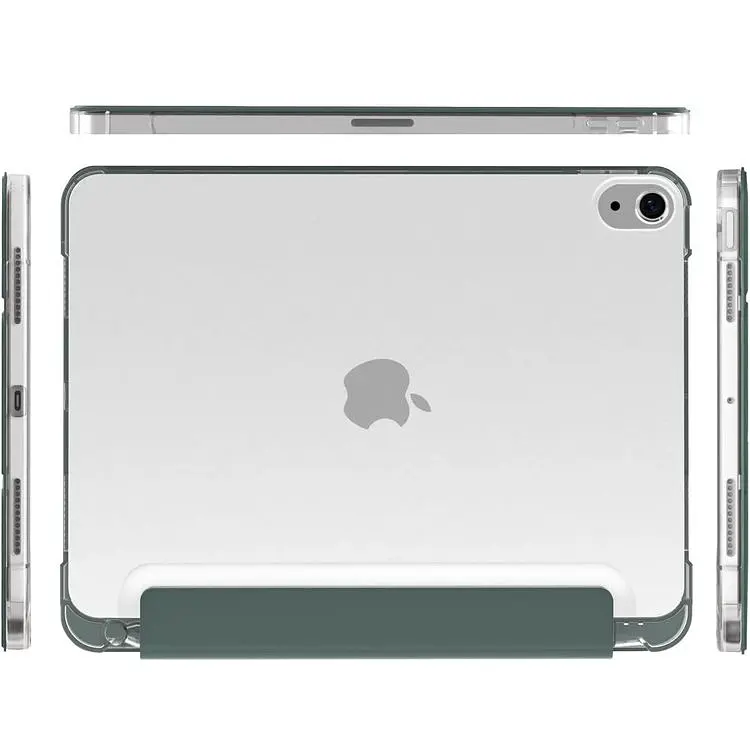 Чохол-книжка BeCover Soft Edge з кріпленням Apple Pencil для Apple iPad Air 11" M2/M3 2024/2025 Dark Green (711426) - фото 3