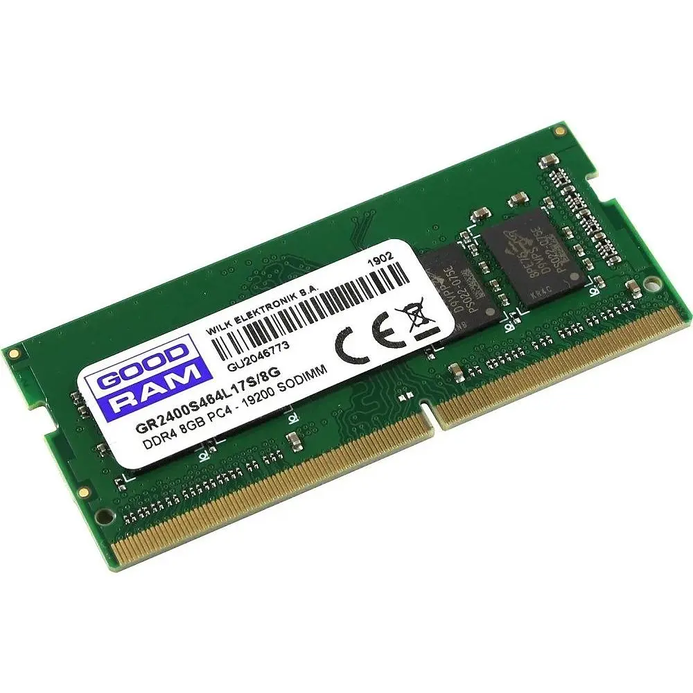 Модуль пам'яті Goodram SO-DIMM DDR4 8GB 2400MHz (GR2400S464L17S/8G) - фото 2