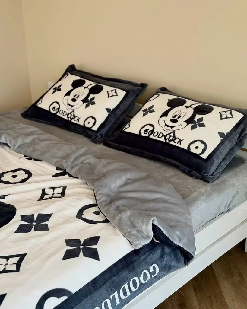 Постільна білизна дитяча плюшеве євро Dushka Home 21213 200х220 см - фото 2